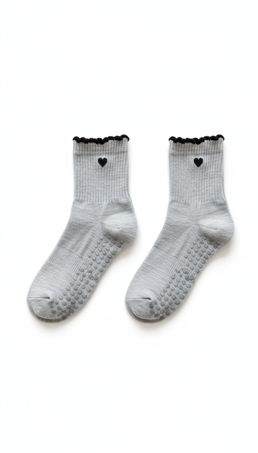Calcetines Antideslizante gris Vishva Soul