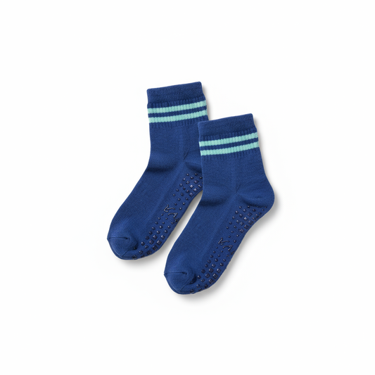 Calceta antideslizante azul Vishva Toby