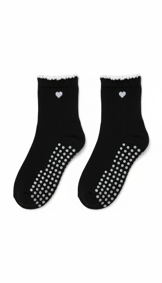 Calcetines Antideslizante en color negro Vishva Soul